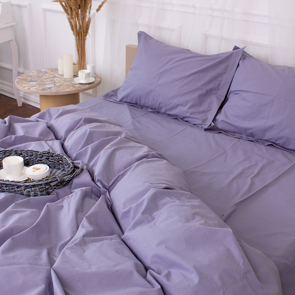 Фото - Комплект постільної білизни MirSon Poplin Line 056 Smoky 2 x 160 x 220 см (2200006279082)