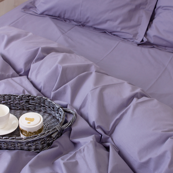 Фото - Комплект постільної білизни MirSon Poplin Line 056 Smoky 160 x 220 см (2200006279037)