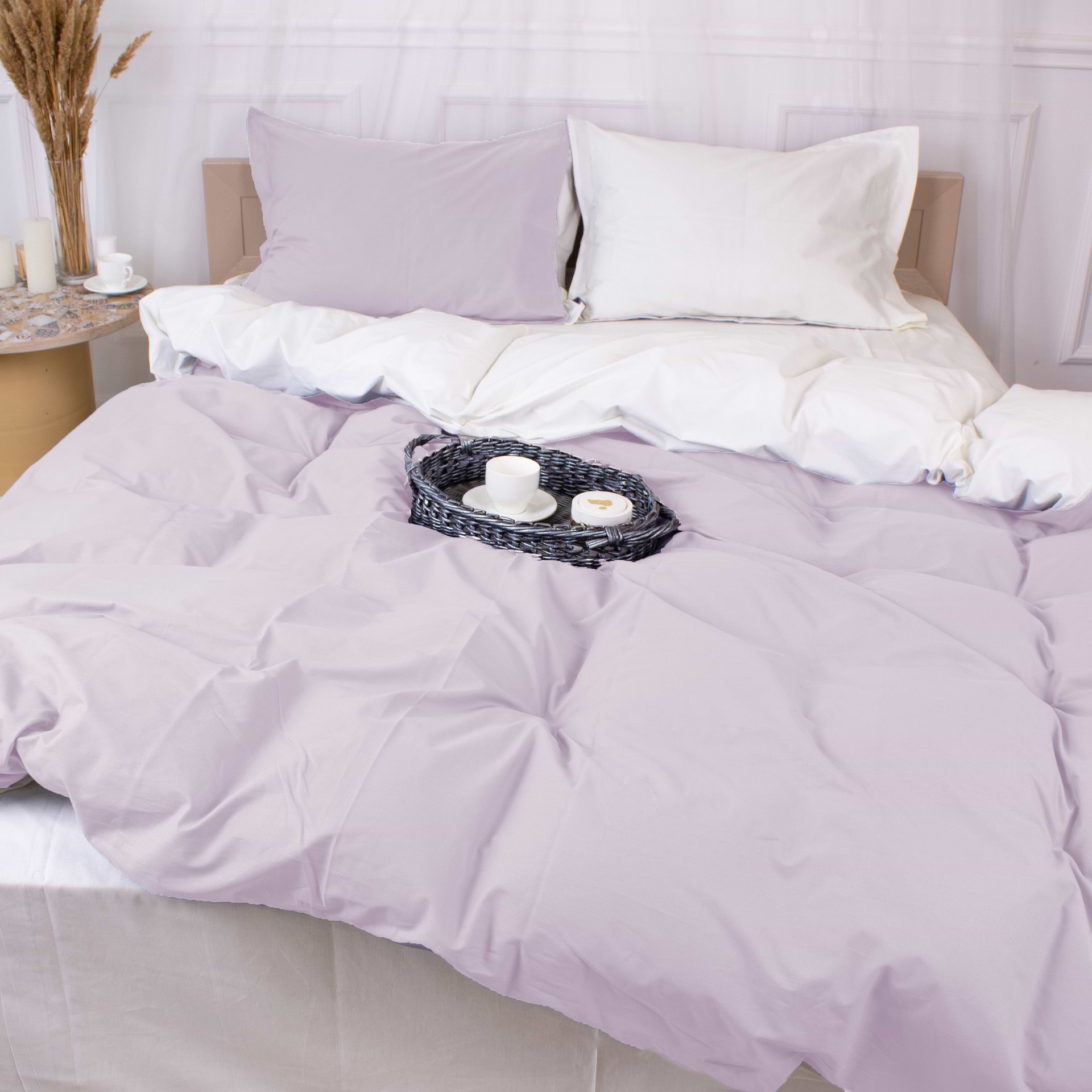 Комплект постельного белья MirSon Poplin Line 002 + 054 Geraldine 2 x 143 x 210 см (2200006288565)