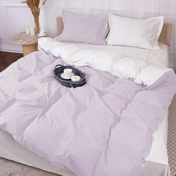 Фото - Комплект постельного белья MirSon Poplin Line 002 + 054 Geraldine 220 x 240 см (2200006288572)