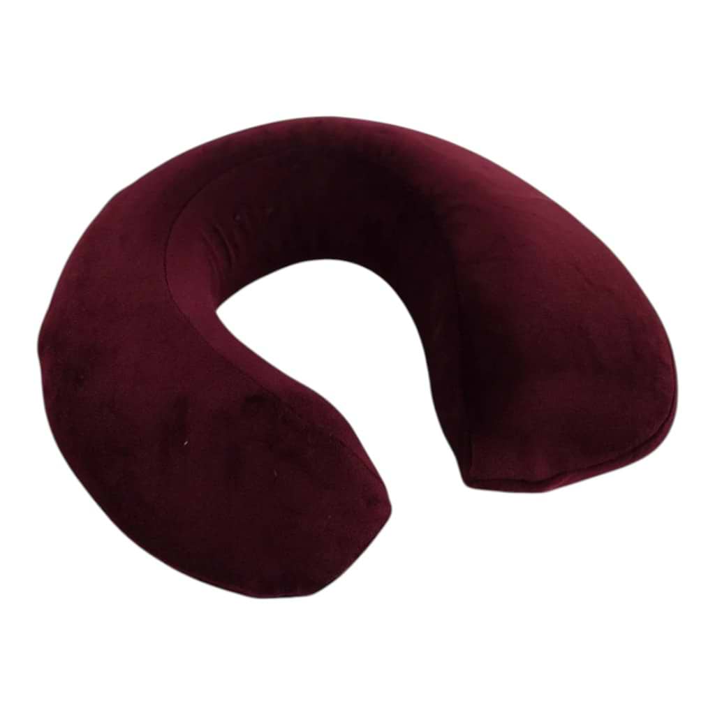 Подушка дорожня MirSon №8721 Velvet Line 28-0002 Excalibur Піна Memory Антиалергенна 30x37х10 см (2200006348061)