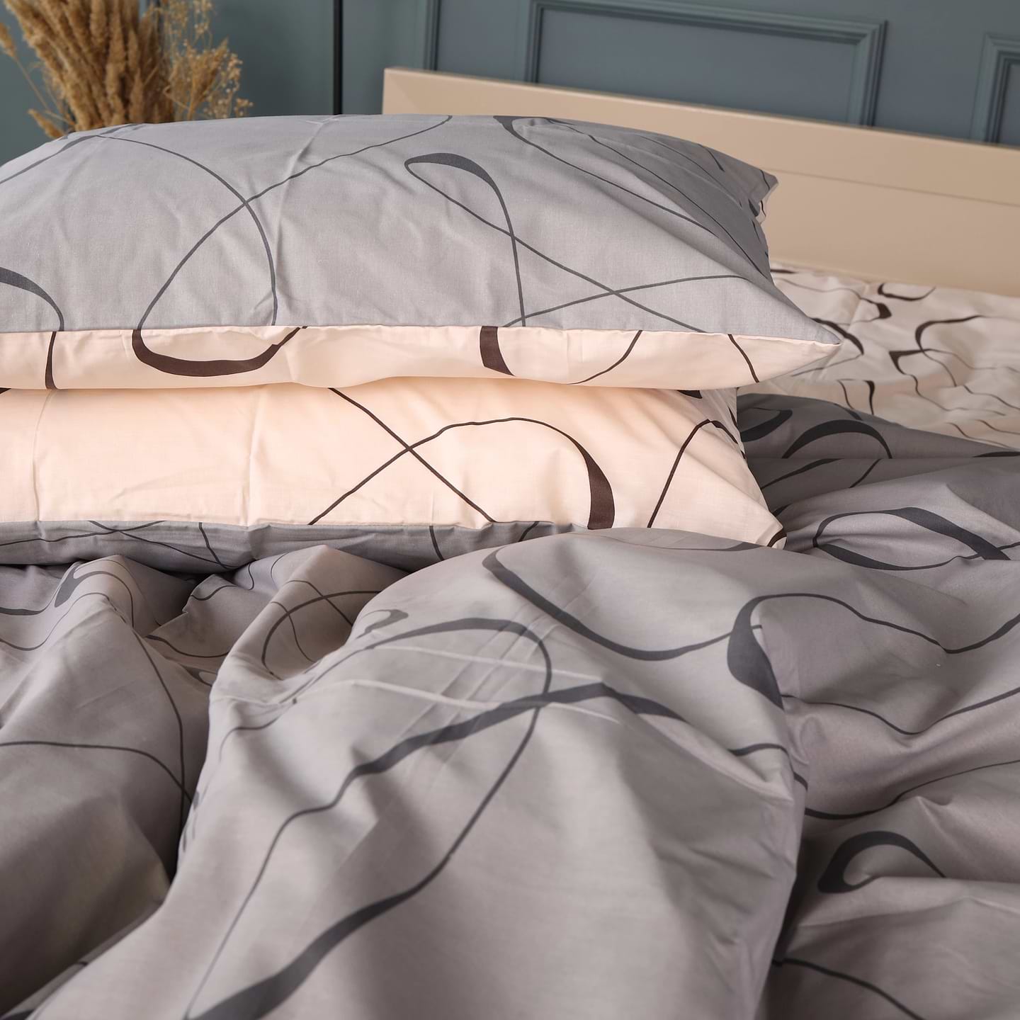 Наволочка MirSon Бязь 17-0849 Ribbona 60х60 (2200011701721)