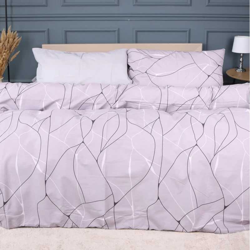 Комплект постельного белья детский MirSon 110х140 см 17-0809 Accents Gray Ranforce Elite (2200011493688)