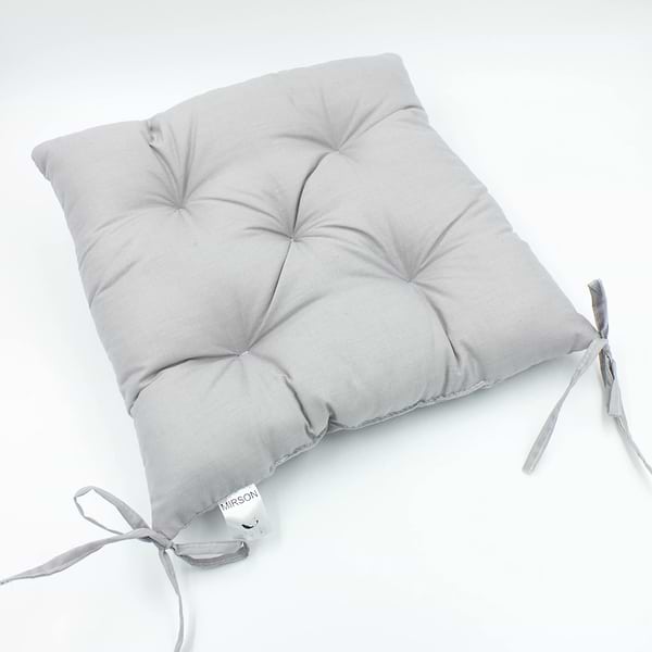 Фото - Подушка для стула MirSon Ranforce Elite 16-5703 Light Gray 50х50 см (2200006276050)