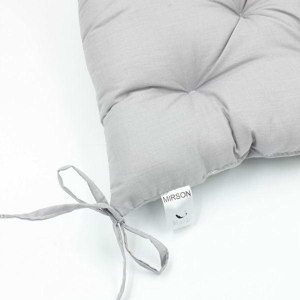 Фото - Подушка для стула MirSon Ranforce Elite 16-5703 Light Gray 50х50 см (2200006276050)