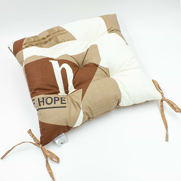 Фото - Подушка для стільця MirSon Бязь 17-0534 Patsy (2200006185758)