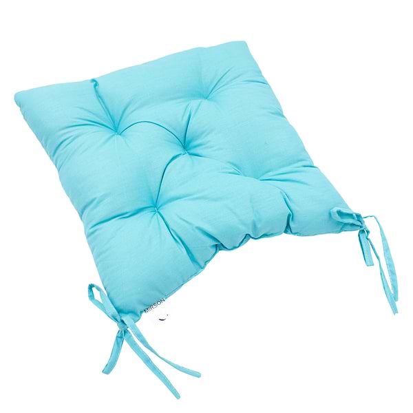 Фото - Подушка для стільця MirSon Ranforce Elite 11-2208 Mint 40х50 см (2200006275848) Фото - Подушка для стільця MirSon Ranforce Elite 11-2208 Mint 40х50 см (2200006275848)