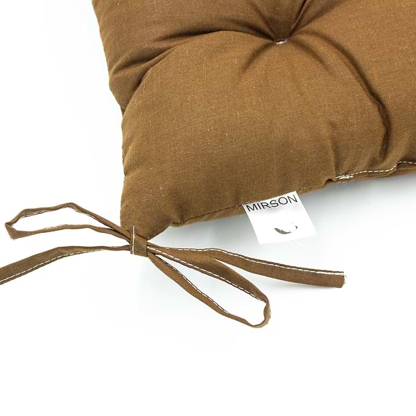 Фото - Подушка для стула MirSon Ranforce Elite 19-1217 Chocolate Perla (2200006185253)