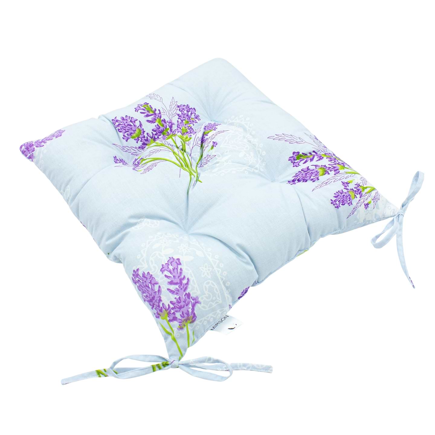 Подушка для стільця MirSon Бязь 17-0130 Lavender sea (2200006185420)