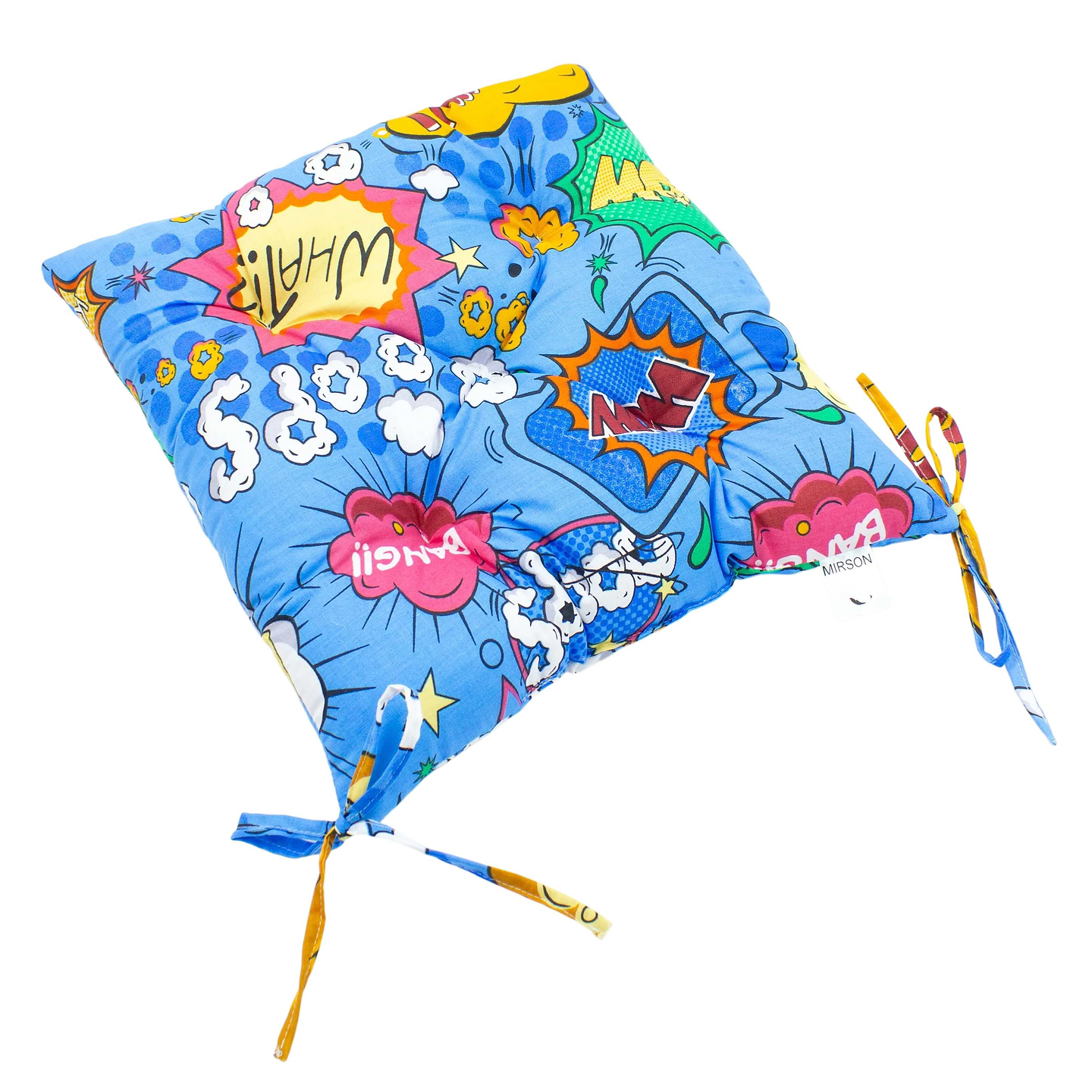 Подушка для стільця MirSon Бязь 17-0511 Bombs (2200006185550)