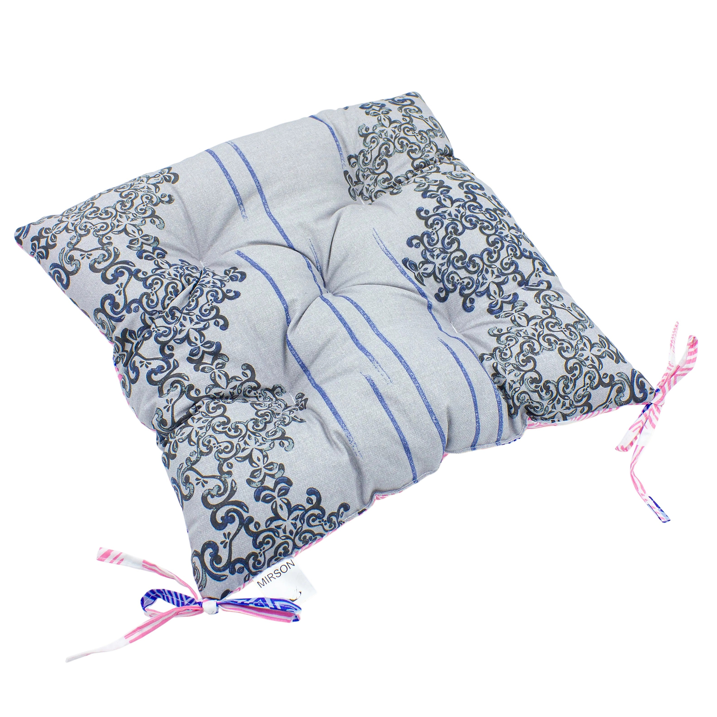 Подушка для стільця MirSon Бязь 18-636 Rozalin (2200006185796)