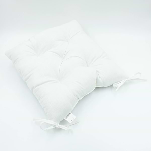 Фото - Подушка для стільця MirSon Ranforce Elite 11-2107 White (2200006185116)