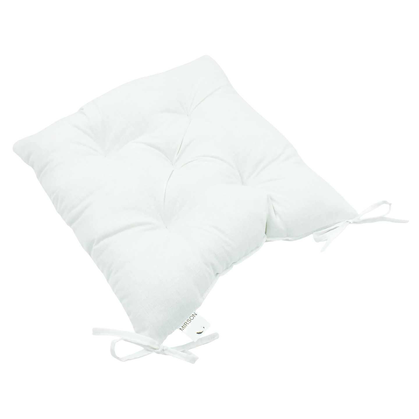 Подушка для стільця MirSon Ranforce Elite 11-2107 White 40х50 см (2200006275824)