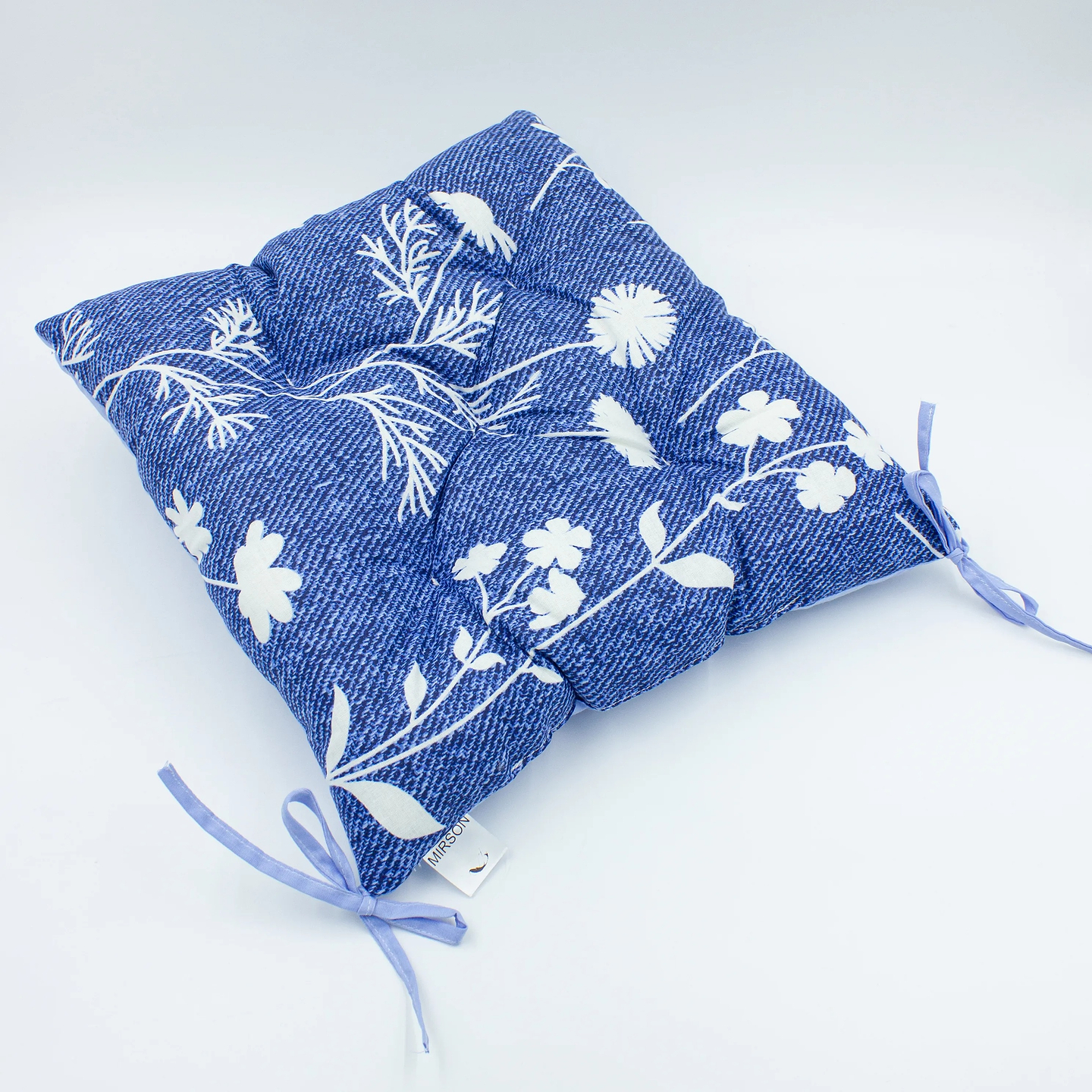 Подушка для стільця MirSon Бязь Принт 17-0547 Tasya 50х50 см (2200006276975)