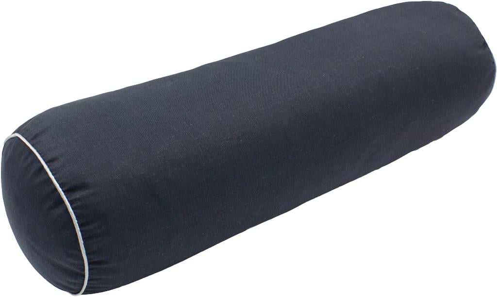 Подушка валик MirSon №8550 Naturale Line 16-9000 Black Stone 100% Memory 15x50 см (2200006340591)