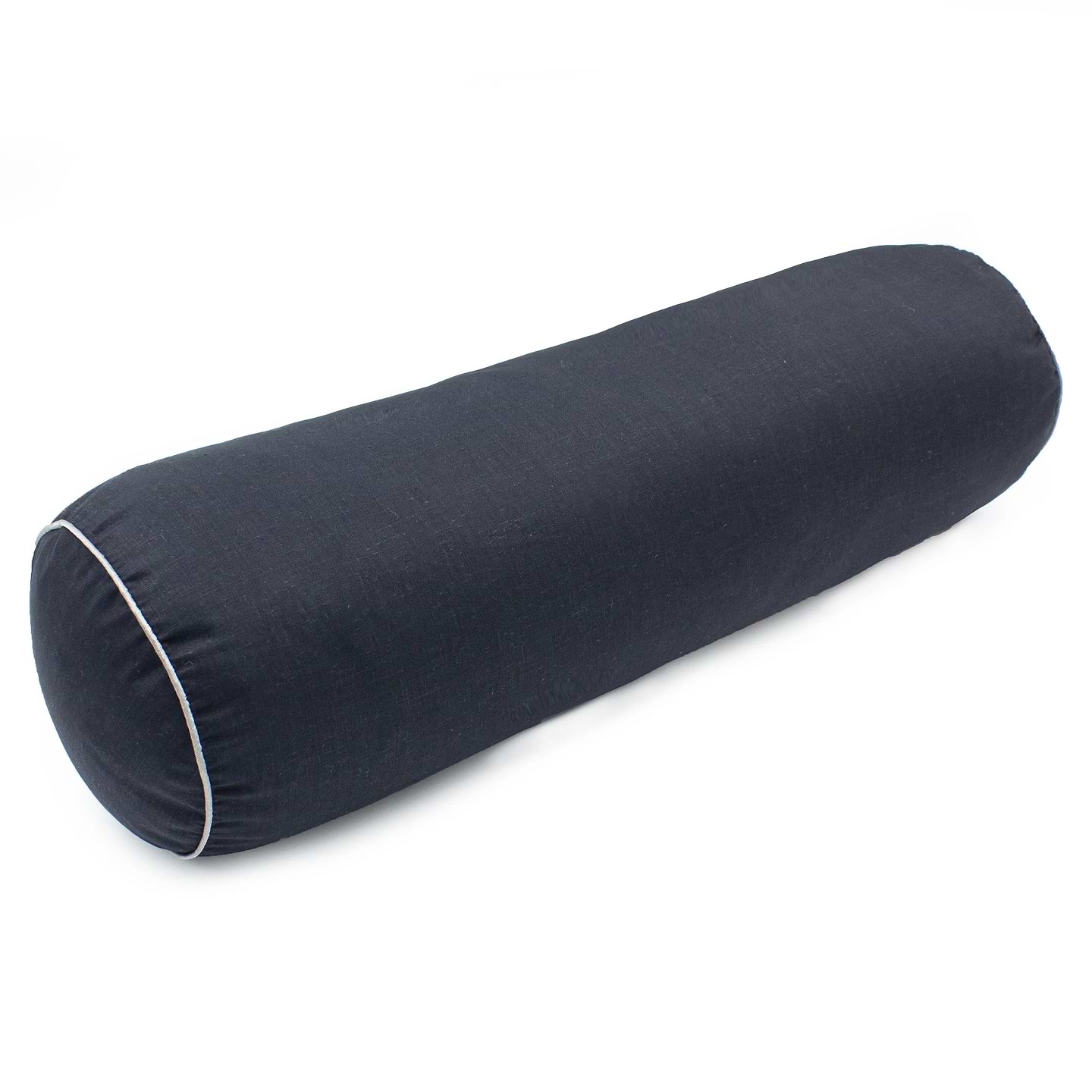 Подушка валик MirSon №8582 Naturale Line 16-9000 Black Stone Полістирол 100х20 см (2200006346272)