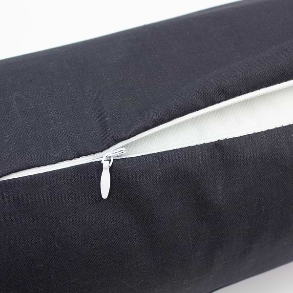 Фото - Подушка валик MirSon №8384 Naturale Line 16-9000 Black Stone Tencel 60х20 см (2200006252917)