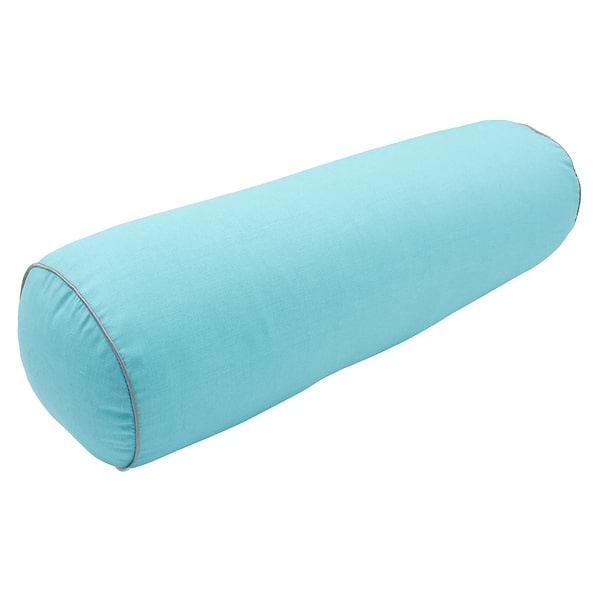 Фото - Подушка валик MirSon №8573 Naturale Line 11-2208 Mint Полистирол 100х16 см (2200006345725)