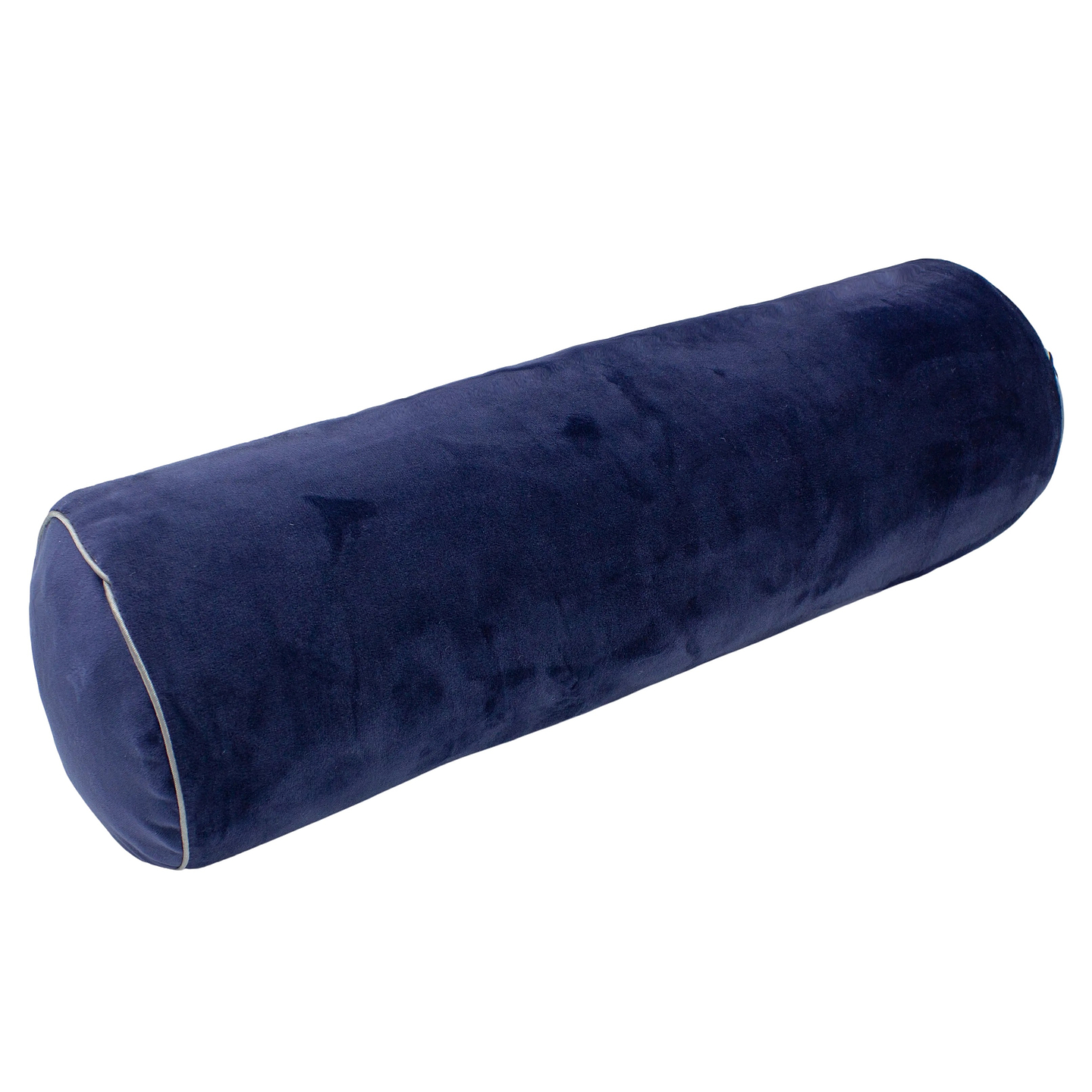 Подушка валик MirSon №8589 Velvet Line 28-0006 Navy blue Полістирол 70х16 см (2200006346661)