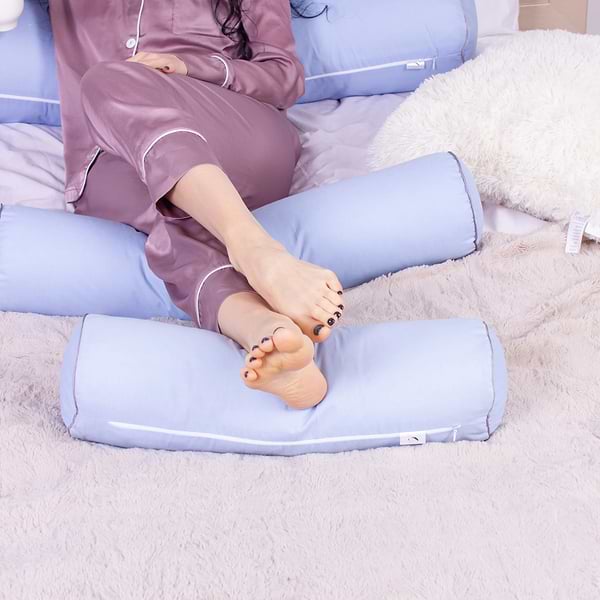 Фото - Подушка валик MirSon №8507 Naturale Line 12-4608 Lucretia 50% Memory 60х16 см (2200006341727)