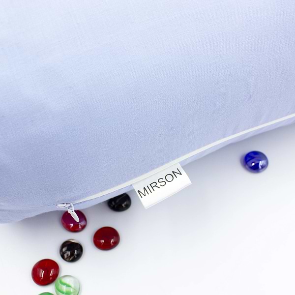 Фото - Подушка валик MirSon №8112 Naturale Line 12-4608 Lucretia EcoSilk 60х20 см (2200006248149)