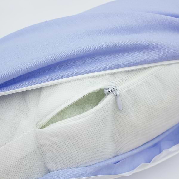 Фото - Подушка валик MirSon №8507 Naturale Line 12-4608 Lucretia 50% Memory 60х16 см (2200006341727)