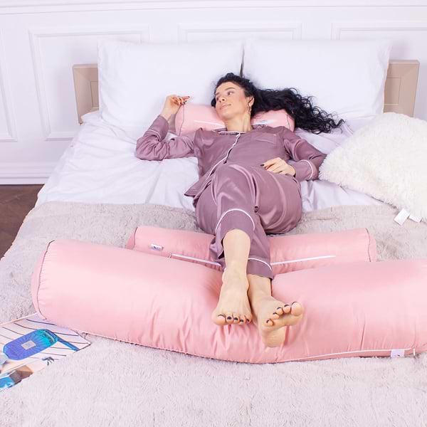 Фото - Подушка валик MirSon №8506 Naturale Line 14-1312 Domiano 50% Memory 100х20 см (2200006341710)