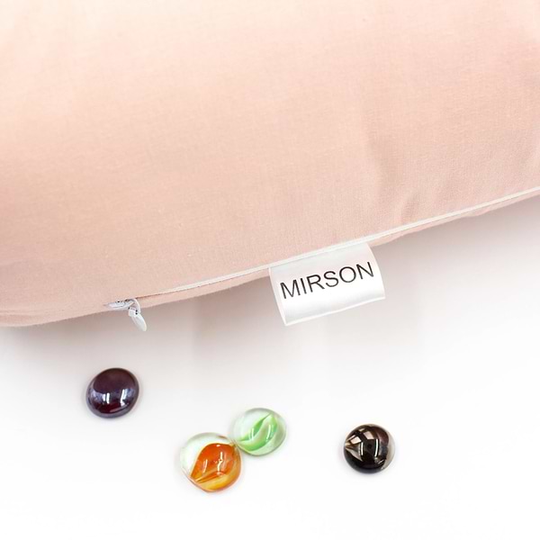 Фото - Подушка валик MirSon №8506 Naturale Line 14-1312 Domiano 50% Memory 100х20 см (2200006341710)