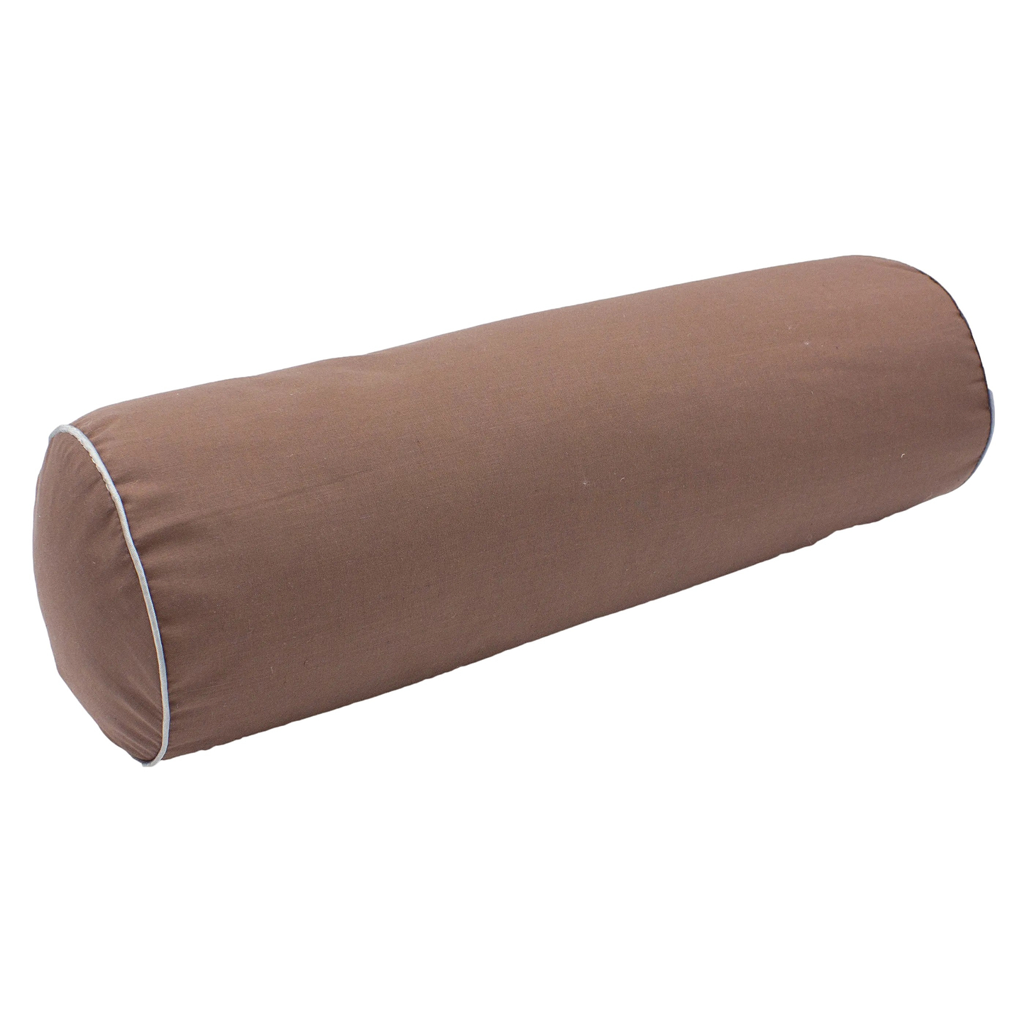 Подушка валик MirSon №8119 Naturale Line 19-1217 Chocolate Perla EcoSilk 60х16 см (2200006248545)