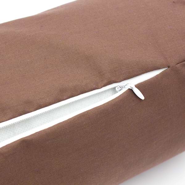 Фото - Подушка валик MirSon №8546 Naturale Line 19-1217 Chocolate Perla 100% Memory 60х20 см (2200006344070)