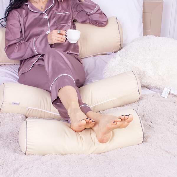 Фото - Подушка валик MirSon №8503 Naturale Line 12-0712 Calvina 50% Memory 60х20 см (2200006341499)