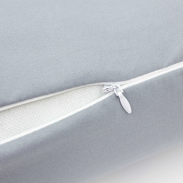 Фото - Подушка валик MirSon №8529 Eco Line Gray 100% Memory 60х16 см (2200006343042)