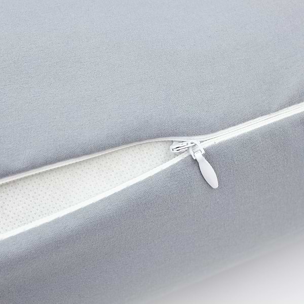 Фото - Подушка валик MirSon №8341 Eco Line Gray BamBoo 60х20 см (2200006250333)