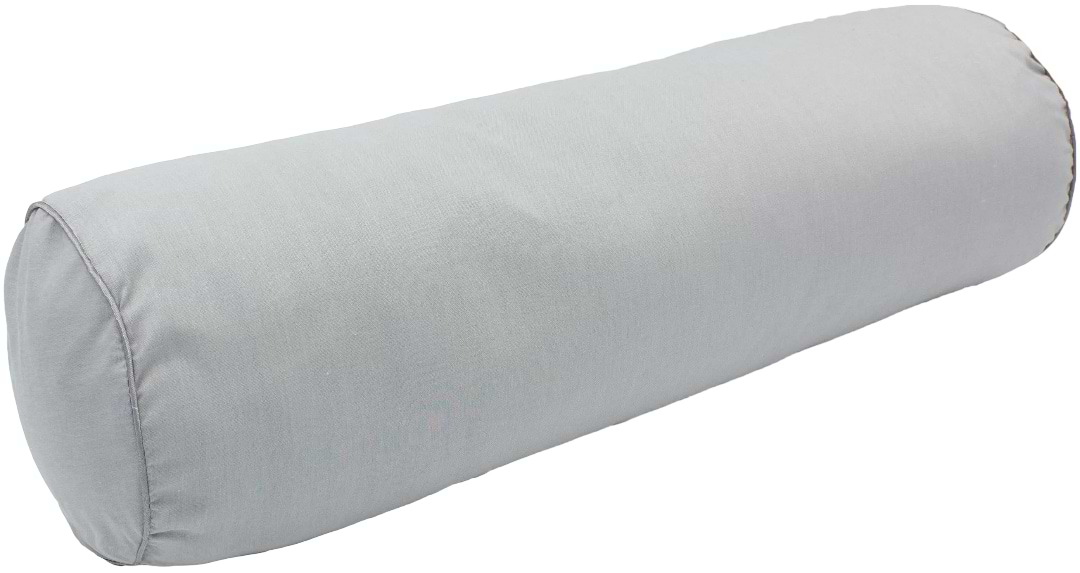 Подушка валик MirSon №8350 Naturale Line 16-5703 Light Gray Tencel 100х20 см (2200006250906)