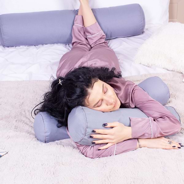 Фото - Подушка валик MirSon №8351 Naturale Line 16-5803 Geronimo BamBoo 60х16 см (2200006250913)