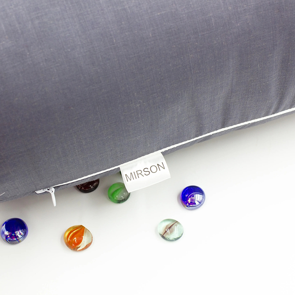 Фото - Подушка валик MirSon №8566 Naturale Line 16-5803 Geronimo Полистирол 100х20 см (2200006345312)