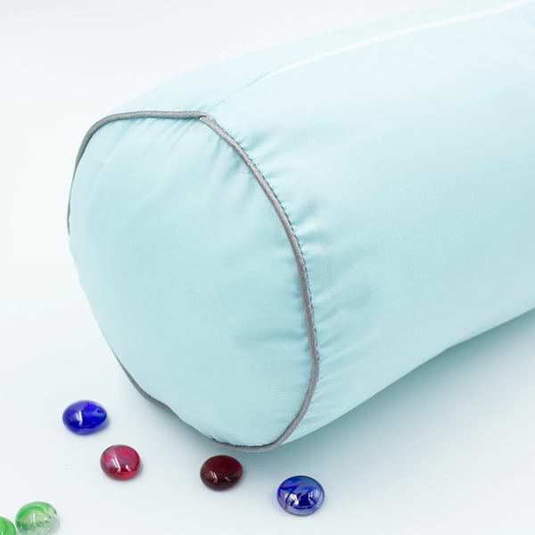 Фото - Подушка валик MirSon №8504 Naturale Line 14-4121 Blanco 50% Memory 60х20 см (2200006341550)