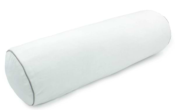 Фото - Подушка валик MirSon №8126 Velvet Line 28-0001 White EcoSilk 70х16 см (2200006248972)