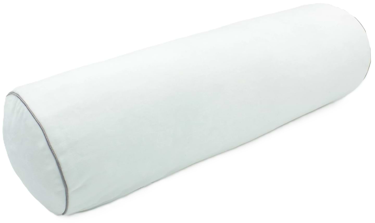 Подушка валик MirSon №8553 Velvet Line 28-0001 White 100% Memory 15x50 см (2200006340621)