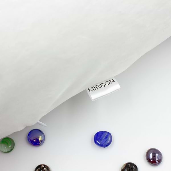 Фото - Подушка валик MirSon №8553 Velvet Line 28-0001 White 100% Memory 60х20 см (2200006344490)