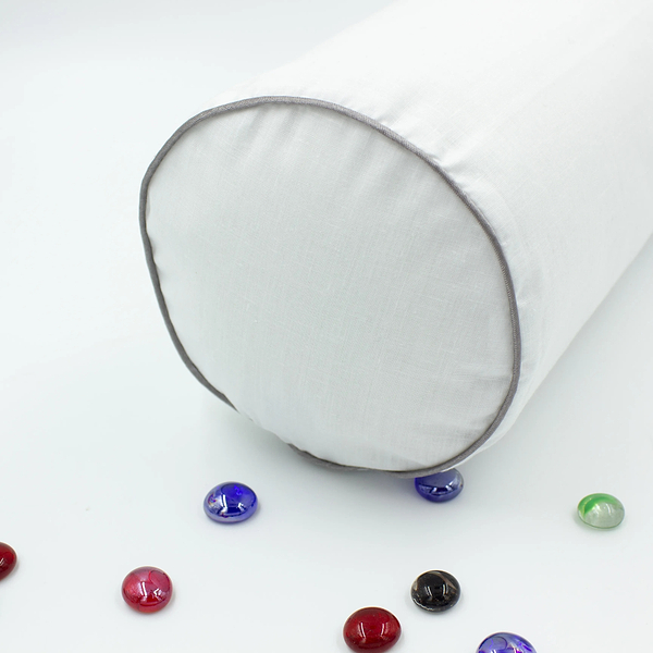 Фото - Подушка валик MirSon №8564 Naturale Line 11-2107 White ) Полистирол 70х16 см (2200006345169)