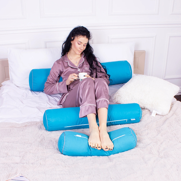 Фото - Подушка валик MirSon №8577 Naturale Line 17-4735 Caterina Полистирол 70х16 см (2200006345947)