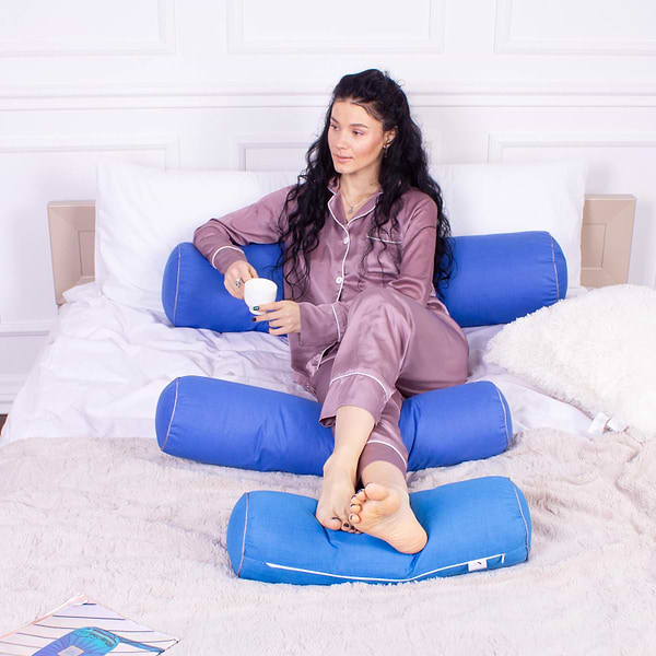 Фото - Подушка валик MirSon №8383 Naturale Line 19-4150 Ofelia BamBoo 70х16 см (2200006252849)