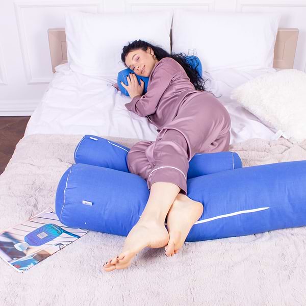 Фото - Подушка валик MirSon №8383 Naturale Line 19-4150 Ofelia BamBoo 70х16 см (2200006252849)