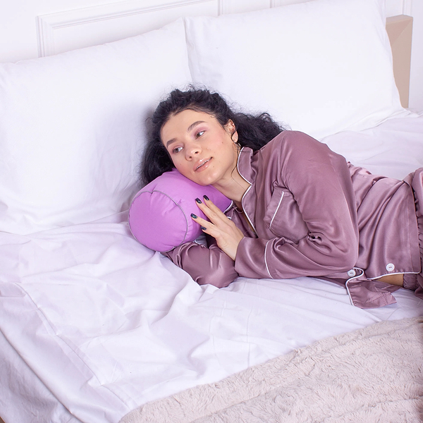 Фото - Подушка валик MirSon №8576 Naturale Line 16-3310 Bernarda Полистирол 100х20 см (2200006345916)