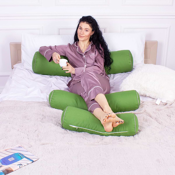 Фото - Подушка валик MirSon №8380 Naturale Line 18-0130 Carolina Tencel 60х20 см (2200006252672)