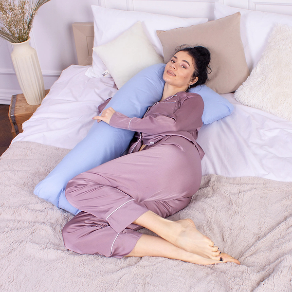 Фото - Подушка для майбутніх мам MirSon №8417 Ranforce Elite 12-4608 Lucretia Г-подібна (2200006274353)