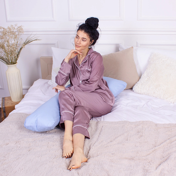 Фото - Подушка для майбутніх мам MirSon №8417 Ranforce Elite 12-4608 Lucretia Г-подібна (2200006274353)