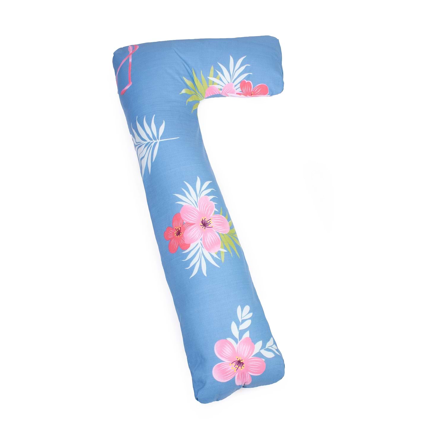 Подушка для будущих мам MirSon №8435 Color Line Rolando №96INT Blue Г-образная (2200006274797)