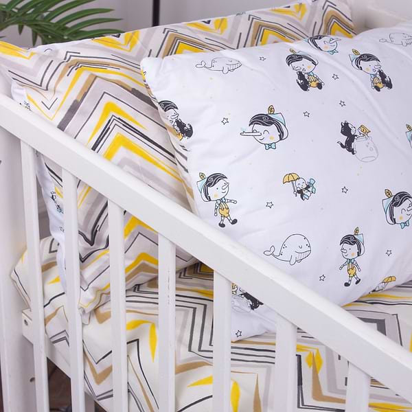 Фото - Наволочка MirSon 18-0003 Pinokio Бязь 70х70 см (2200010260533)